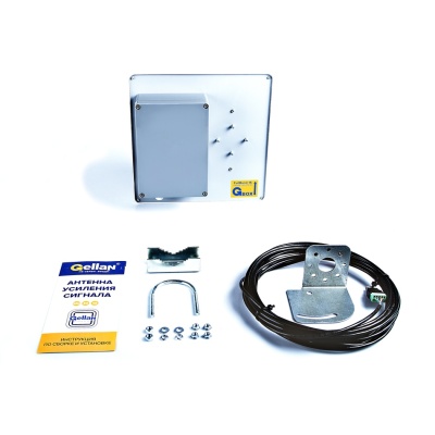 Gellan FullBand-15 BOX панельная Антенна, 3G/4G/LTE/WiFi, 15 дБ